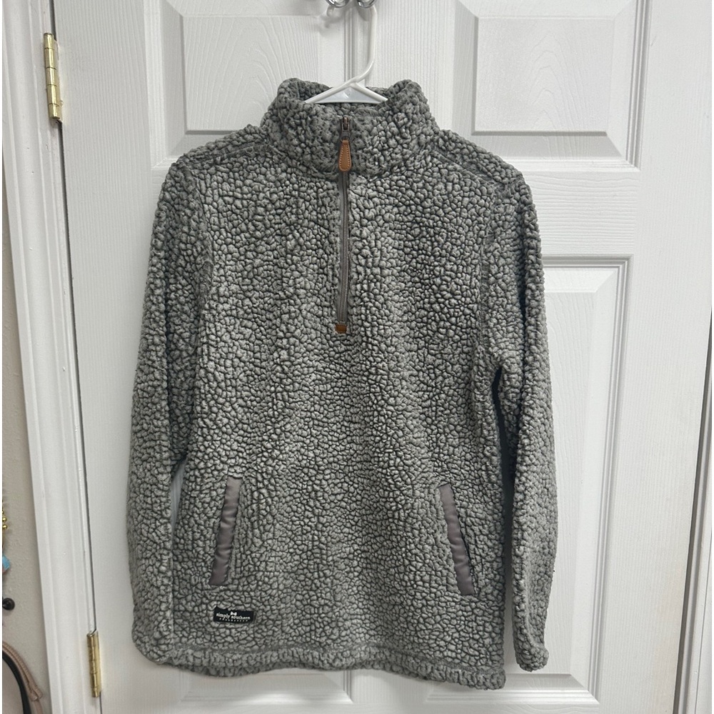 Simply Southern quarter zip pull over